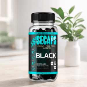 SECAPS BLACK 🔴 Tratamento de 12 meses — Plano Anual Premium
