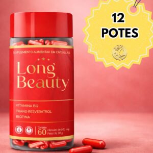 LONG BEAUTY 🔴 Tratamento de 12 meses — Plano Anual Premium